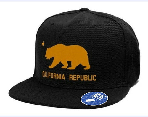 Newcaps California Republic Flat Cap 1