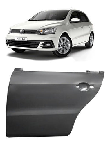 Fra Panel Puerta Trasero VW Gol Trend Voyage Izquierdo 0