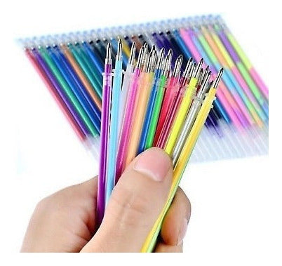 12pcs Colorful Gel Ink Pen Refills 5