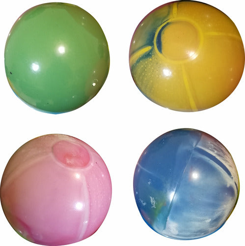 Pelotas De Goma Multicolor X 10 Unidades 0