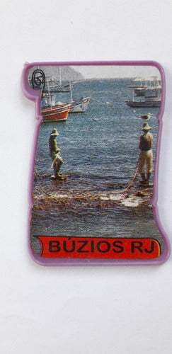 Industria Brasilera Refrigerator Magnet Souvenir Buzios Brazil 0