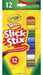 Crayones Crayolas X 12 Stick Stix Colores Surtidos Febo 0