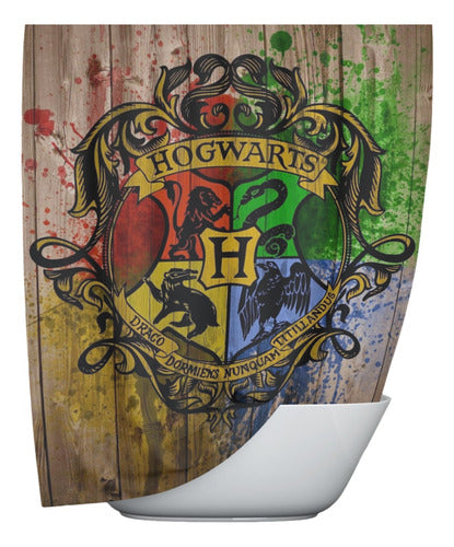 Generic Harry Potter Hogwarts Personalized Shower Curtain 180x150cm 0