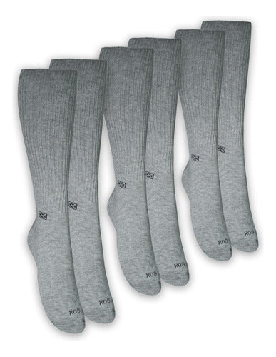 Pack of Long Reinforced Sox Basic Soft Cotton Socks - Set of 3 Pairs 10