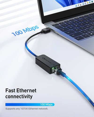 Cable Matters Adaptador De Red Fast Ethernet Usb 2.0 1