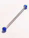 Surgical Steel 316L Blue Industrial Bar Piercing 1