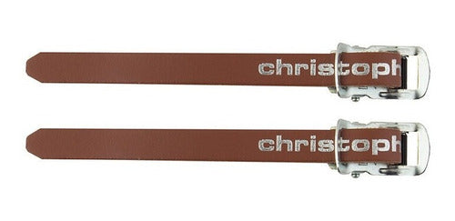 Zefal Christophe Leather Pedal Straps 3