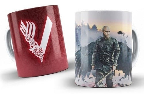 Kitplantillas Tazas Vikings Sublimación Colección 4