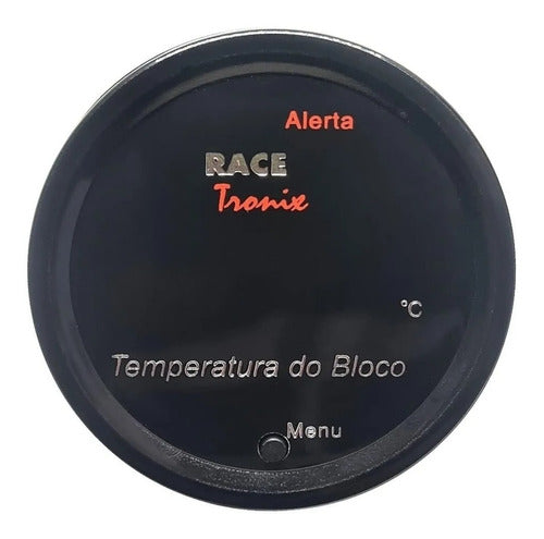 Medidor Temperatura Bloco Do Motor Digital Az + Copo Suporte 2