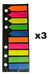 Katana Fluorescent Sticky Note Pack X3 0