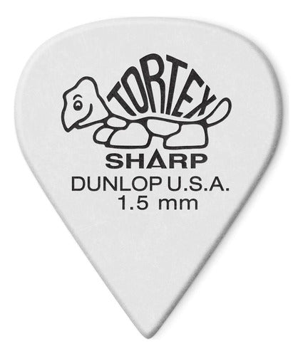 Jim Dunlop Tortex Sharp 412R 1.5 - Pack of 6 0