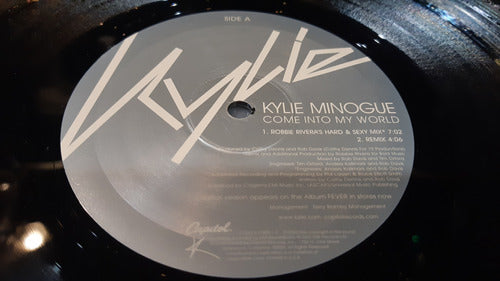 Kylie Minogue Come Into My World Vinilo Maxi Usa 2002 1