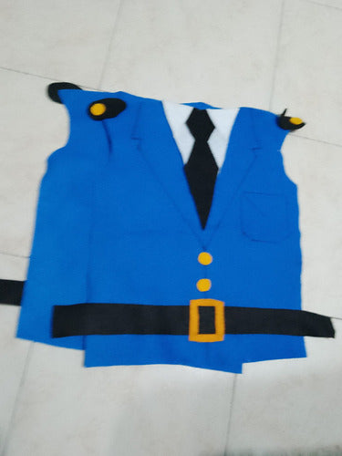 Pechera Police Costume Vest for Kids 2