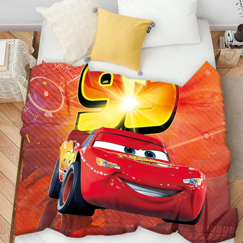 Osbele 40 60 Lightning Mcqueen Manta Franela Súper Suave Man 4