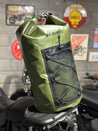 Kushiro Waterproof Dry Bag 40L for Motorbike Camping and Fishing 2