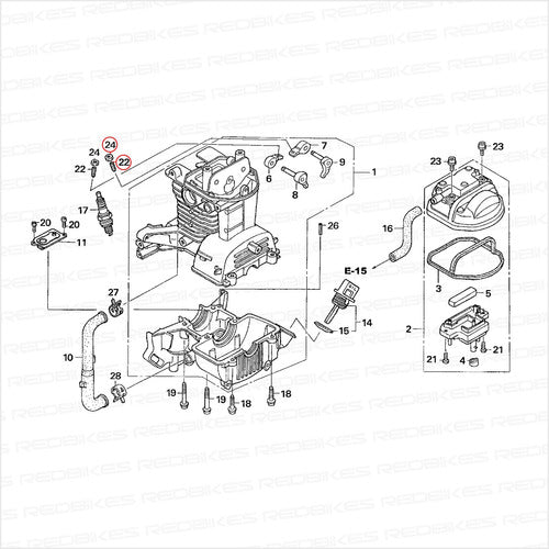 Regulador Balancin Motoguadaña Honda Umk 435 Original Pf 1