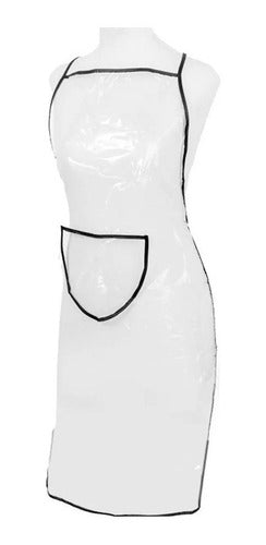 Crystal Apron with PVC Pocket for Hairdressing/Barbering Dye 1