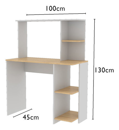 Fiplasto Youth Desk with Riser for PC and Notebook 2