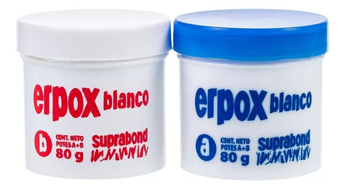 Nuevo Adhesivo Suprabond Erpox Blanco Bachas Y Sanitarios 80 3