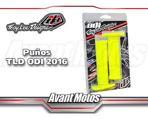 Puños Motocross Odi Troy Lee Designs Tld Amarillo Avant 3