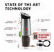 Pepper Rechargeable Electric USB Salt and Pepper Grinder 2