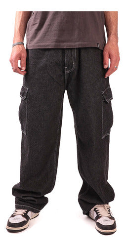 Woodoo Hubbsi Cargo Pants - Black Heathered 0