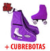 Artistic Bolso Alforja P/patines + Cubre Bota Lycra De Calidad El Rey 6