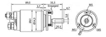 Automatico Partida 12v Para Mercedes L1113 L1313 L1316 L1513 2