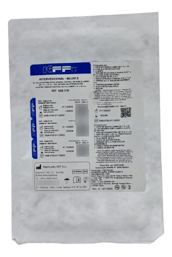 KFF Central Venous Catheter 2 Lumen - 7 French X 20cm 1