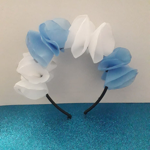 Maravinchas Cotillón 19 Flower Headbands Combo for Parties, Weddings, and More 5