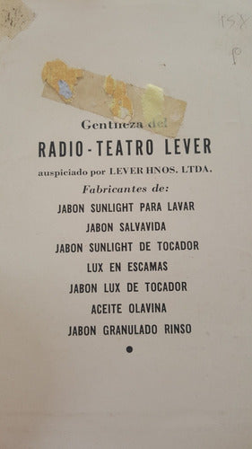 Foto Postal Antigua Rosa Rosen Radio - Teatro, Firmada. 1