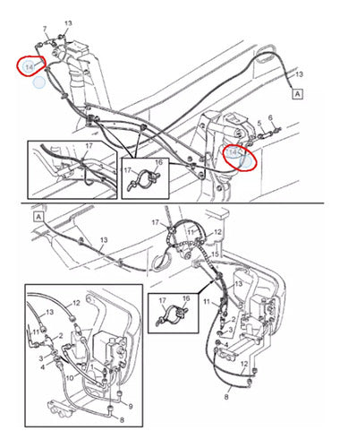 Flexivel Cabine Trava A Trava  1660mm Para Volvo Fm Todos 1