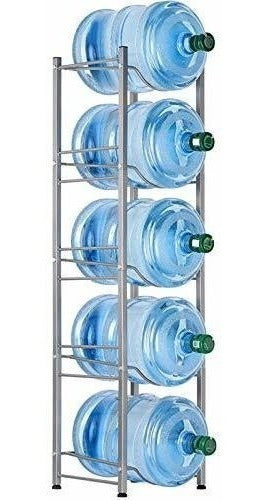 Soporte Para 5 Bidones De Agua 20 Litros Plateado 0