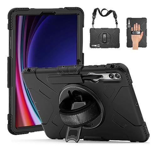 Supfives Galaxy Tab S9 Plus 12.4-Inch Protective Case 0