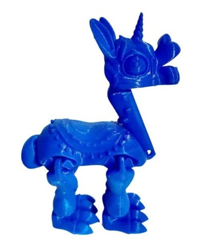 Tercera Dimensión Llama Unicorn 3D Articulated Toy 0