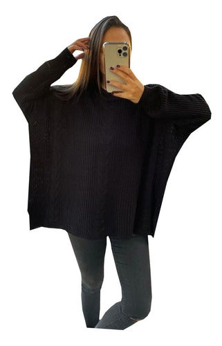 Training Sweater Women's Hoodie Long Oversize A2 5