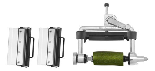 KitchenAid Vegetable Leaf Slicer, Metallic KSMSCA 1