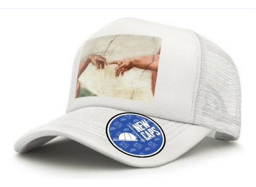 Newcaps Trucker Cap Creation Michelangelo #Creacion 1