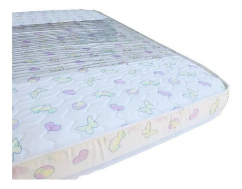 Arco Iris Cot Mattress 70x50x6 Rectangular Excellent 0