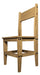 Sajo Modern Style Dining Room Combo - 2 Chairs in Solid Pine 5