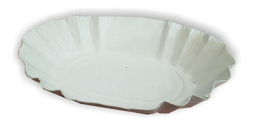 CICCARIELLO Oval Cardboard Platter 20 X 12 Cm - 200 Units 0