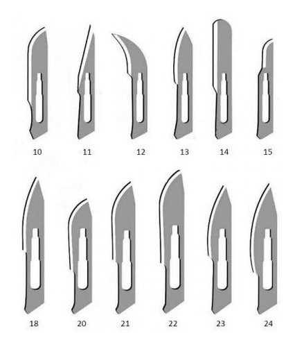 Paramount Scalpel Blades No. 15 Dentistry / Podiatry 1