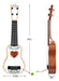 Raimy Ukulele De Aprendizaje Para Niños, 43 Cm, 4 Cuerdas, Blanco 2