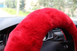 Valleycomfy Steering Wheel Cover + Gear Shift Cover + Handbrake Cover 5