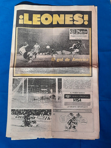 Peñarol Campeón De América 1982 El Diario 0