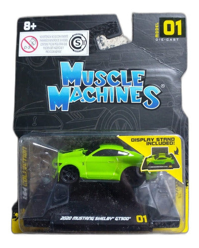 Maisto 2020 Mustang Shelby Gt500 Muscle Machines Mod 1 Green 5