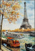 Paris Torre Eiffel Desde El Sena Francia - Lámina 45x30 Cm. 0