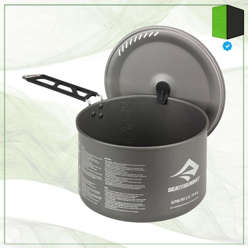 Olla Compacta 2,7lts Sea To Summit Alpha Pot Marmita Cookset 1