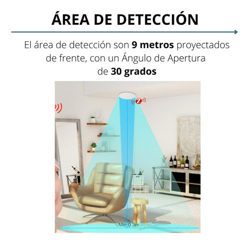 Sensor De Presencia Humana Movimiento Zigbee Pir, Tuya Smart 6