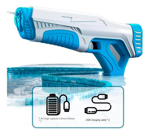 JugueteriaMiSouvenir Electric Water Gun Toy - Summer Fun for Kids 0